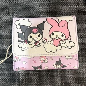Loungefly Pink and Black Character Wallet